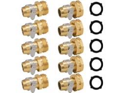 Kit Universal De Reparo Para Mangueira Jardim Em Latão, 5 Peças,