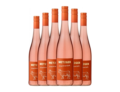 Vinho rosé ULI METZGER Prachtstück KuhbA Rosé Seco Pfälz (0.75 L - 6 Unidades)