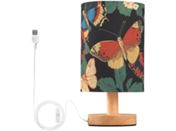 Luminária De Mesa Led Em Formato Borboleta, Estilo Japonês, Mariposas, Ideal Para Sala De Estar Meninos E Meninas