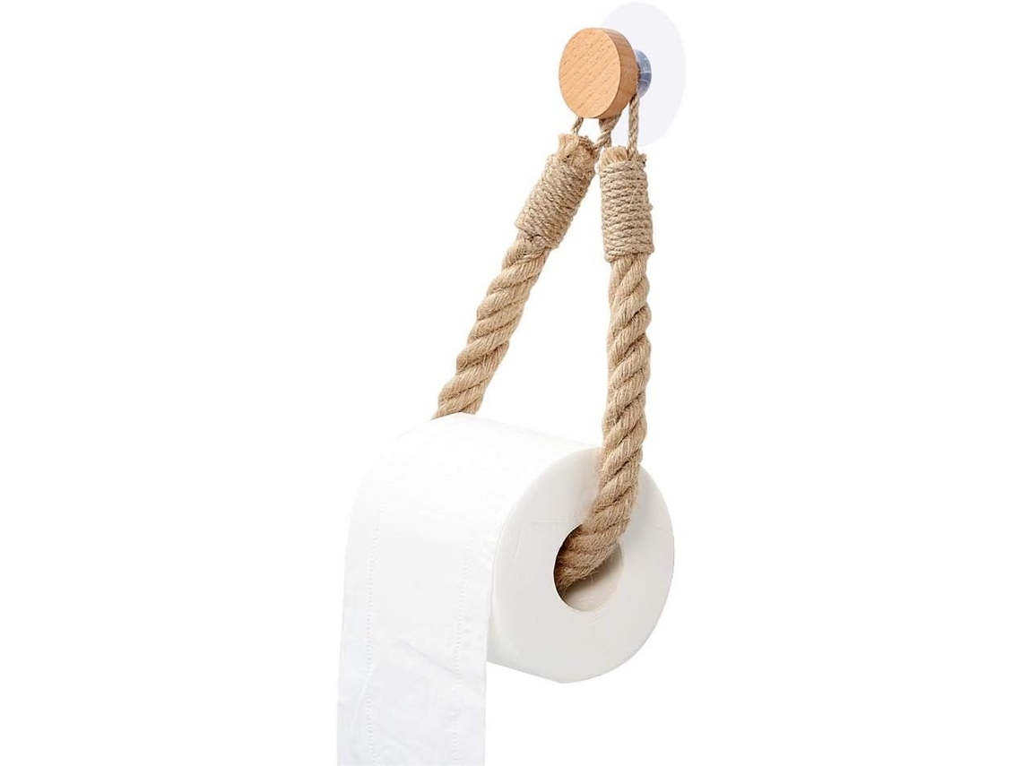 Porta Papel Higiênico De Corda Industrial Jtlb, Suporte De Toalha De Parede Com Adesivo, Adequado Pa Gokoco