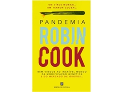 Livro Pandemia de Robin Cook (Português)