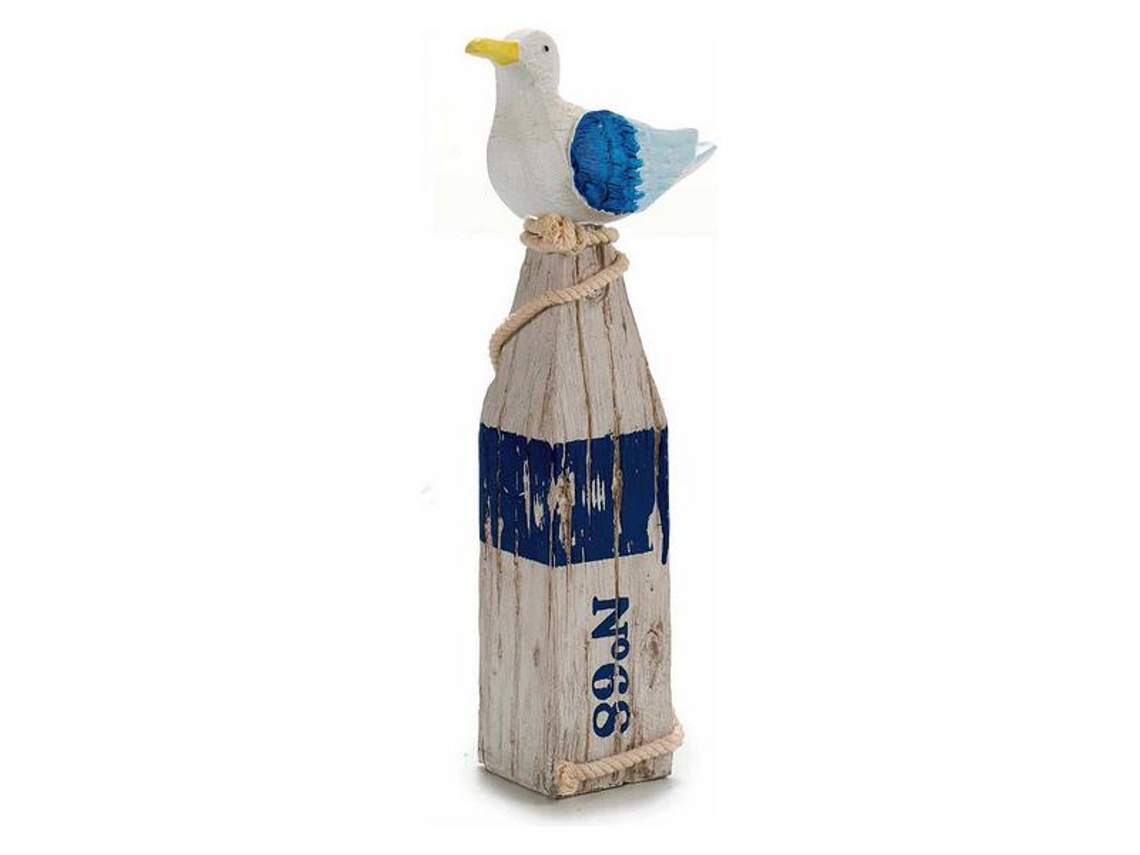 Figura Decorativa GIFT DECOR Madeira (7 X 38 X 21 Cm)