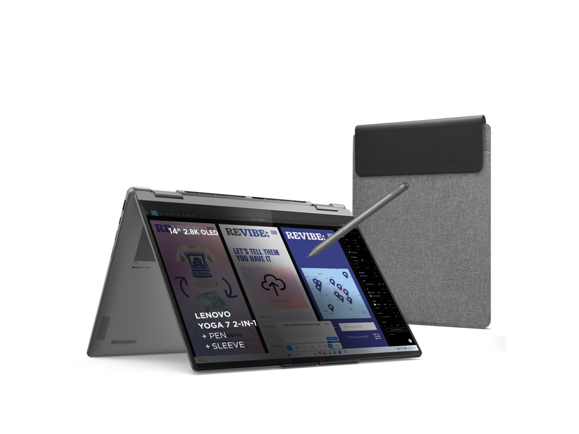 Portátil LENOVO Yoga 7 14ILL10-197 (14'' - Intel Core Ultra 7 258V - RAM: 32 GB - 1 TB SSD)