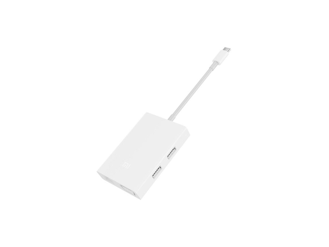 Adaptador Usb Type-C Para Vga E Gigabit Ethernet