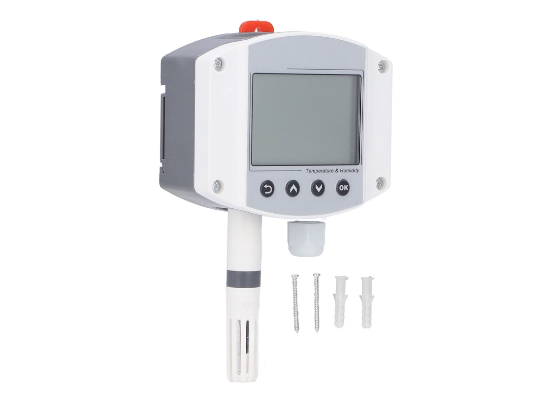 Sensor de Temperatura e Umidade com Display LCD Transmissor 4 20ma S/MARCA