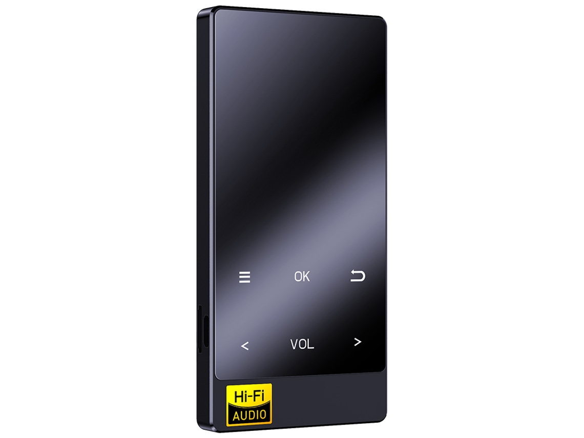 MP3 YIZHOOD X3 (16G)Bluetooth HIFI Gravador de voz baixo estéreo preto