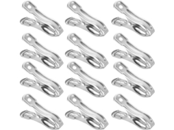 Clips de ventilação Shineofi em aço inoxidável, 20 unidades, para fogões, fixação forte e multifuncional para cobertura.
