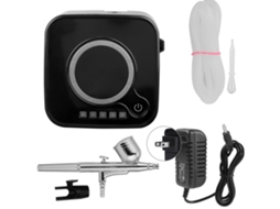 Conjunto Compressor Ar Mini Spray Oxigênio Rejuvenescimento Pele
