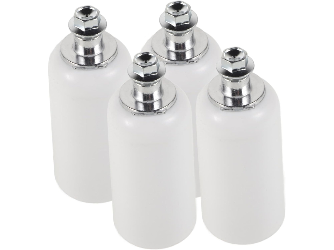 Kit com 4 protetores de extremidade para proteção contra perfurações, incluindo parafusos. Fácil instalação.