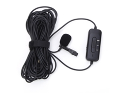 2026 micrófono Lavalier Lapela Clip on Condensador Omnidireccional para Grabación Y Streaming