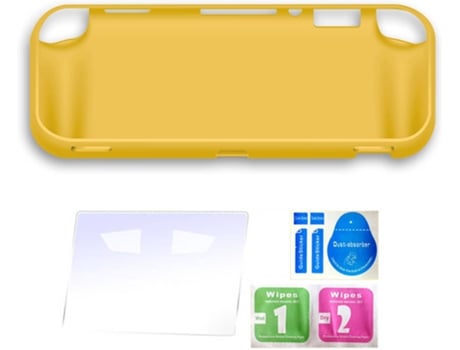 Capa para Consola ANSELF F2018Y (Nintendo Switch Lite - Amarelo)