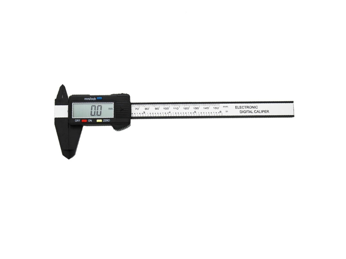 Paquímetro Digital Eletrônico De 100 Mm A 150 Com Tela Lcd 6 Medição 0