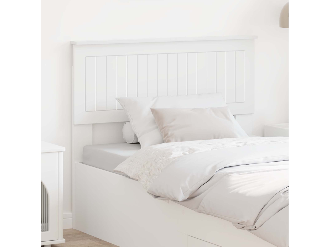 Vidaxl Cabeceira Branco Derivados De Madeira