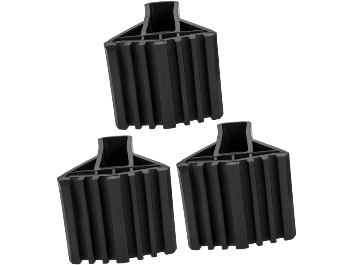 Conjunto De 3 Peças De Capas Antiderrapantes De Borracha Para Escadas