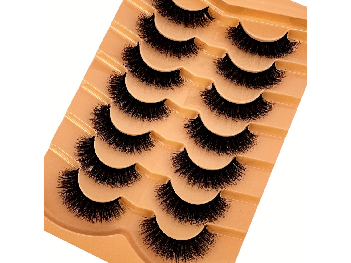 7 Novos Modelos de Pestanas Postiças Alongadas e Espessas, com Efeito 3d Pelo Marta, Ideais para Cosméticos Impermeável Multifuncional STELASPLEN