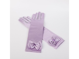 2026 guantes Largos de Satén Estilo Princesa para Niñas Accesorios para Vestidos de Novia Regalos para El Día Del Niño Navidad Cumpleaños