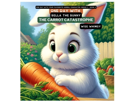 Livro One Day with Bella the Bunny The Carrot Catastrophe de Wise Whimsy (Inglês)