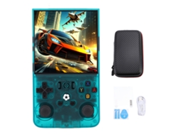 Console de Jogo de Código Aberto EOOCOO com tela de 4 polegadas, dois joysticks e 64 bits