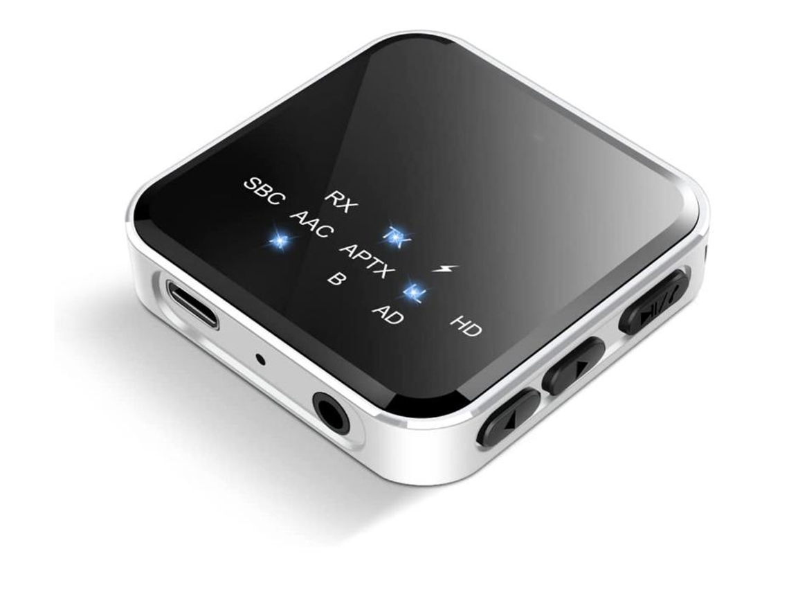 Receptor Bluetooth Yizhood 507 Aptx Adaptive 3.5mm Aux 15h Playtime Preto
