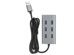 Hub Usb 3.0 Com 7 Portas De Expansão Transmissão De Alta Velocidade De 5gbps
