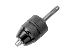 Mandril de furadeira sem chave 2-13mm de aço carbono com adaptador SDS 6.35mm | S/MARCA