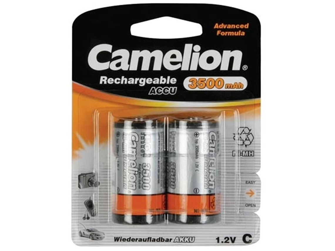 G-Hr14C :Pilha Recarregavel Nimh C 1.2V 3500Mah 2Un/Blister