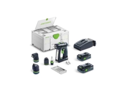 Chave de Fenda I-Set 18V C 18 Hpc 4.0 2 Baterias 4Ah Carregador Caixa Systainer Sys3 577617 FESTOOL