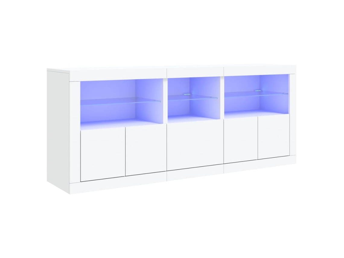 Sideboard, Sideboards Vidaxl Branco Madeira Processada (n/a)