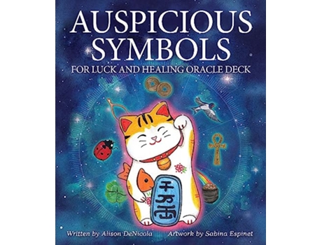 Livro Auspicious Symbols for Luck and Healing Oracle Deck de Alison Denicola (Inglês)