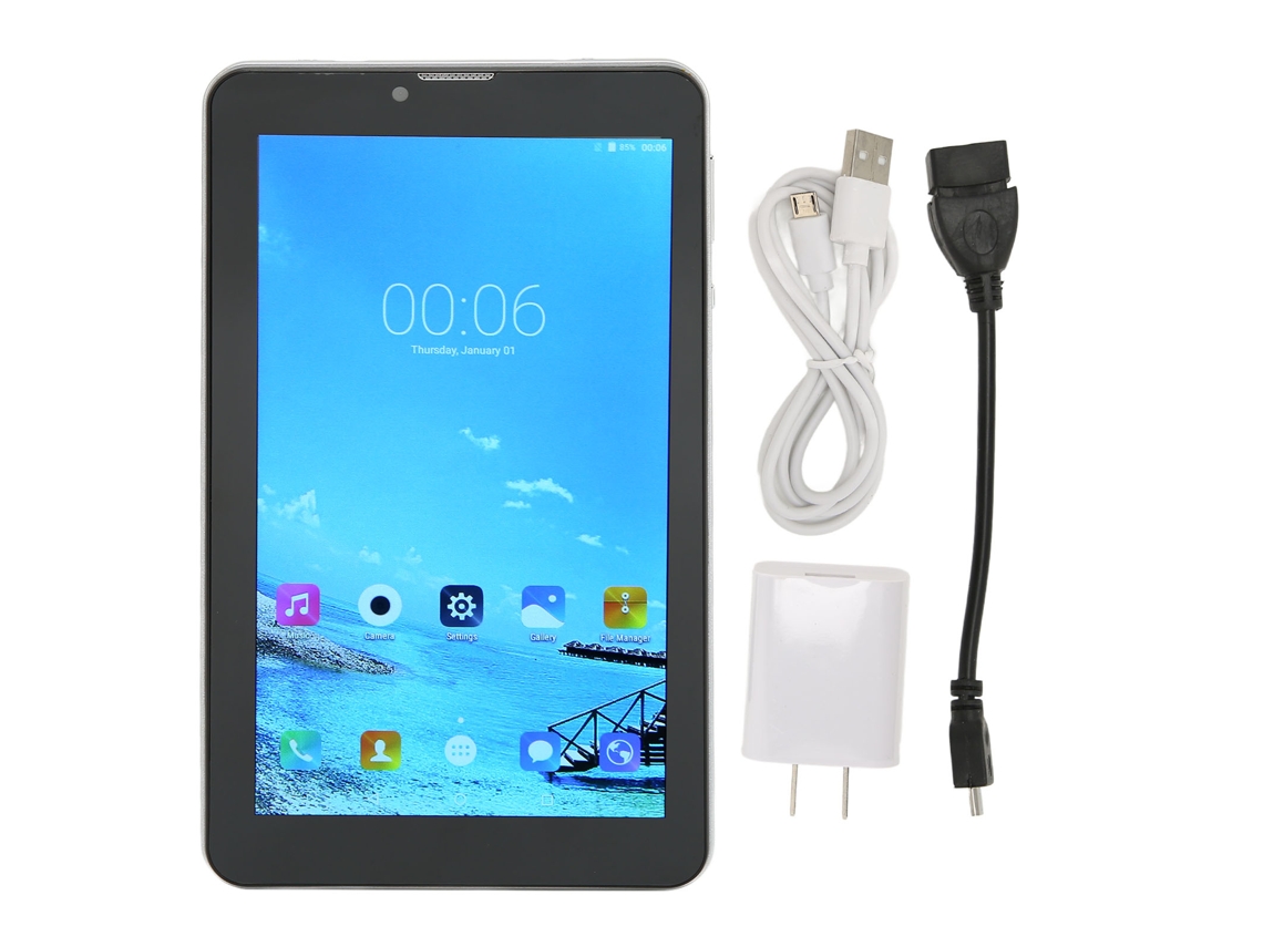 Tablet Inteligente (função De Chamada, Wifi De Banda Dupla) Tela Ips De 7 Polegadas Sistema Android 10 4gb+32gb 1960x1080