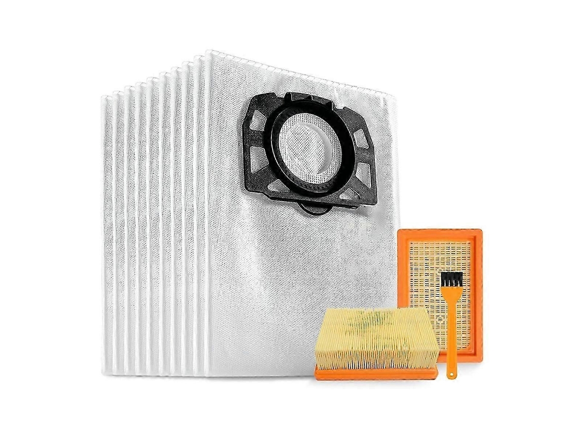 Lurelia 10 Sacos Para Aspirador Compatível Com Wd4 Wd5 Wd6 Mv4 Mv5 Mv6 Material Resistente