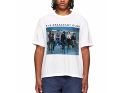 Rockinstone Breakfast Club Movie Posted Up White Adult T-shirt Size:m