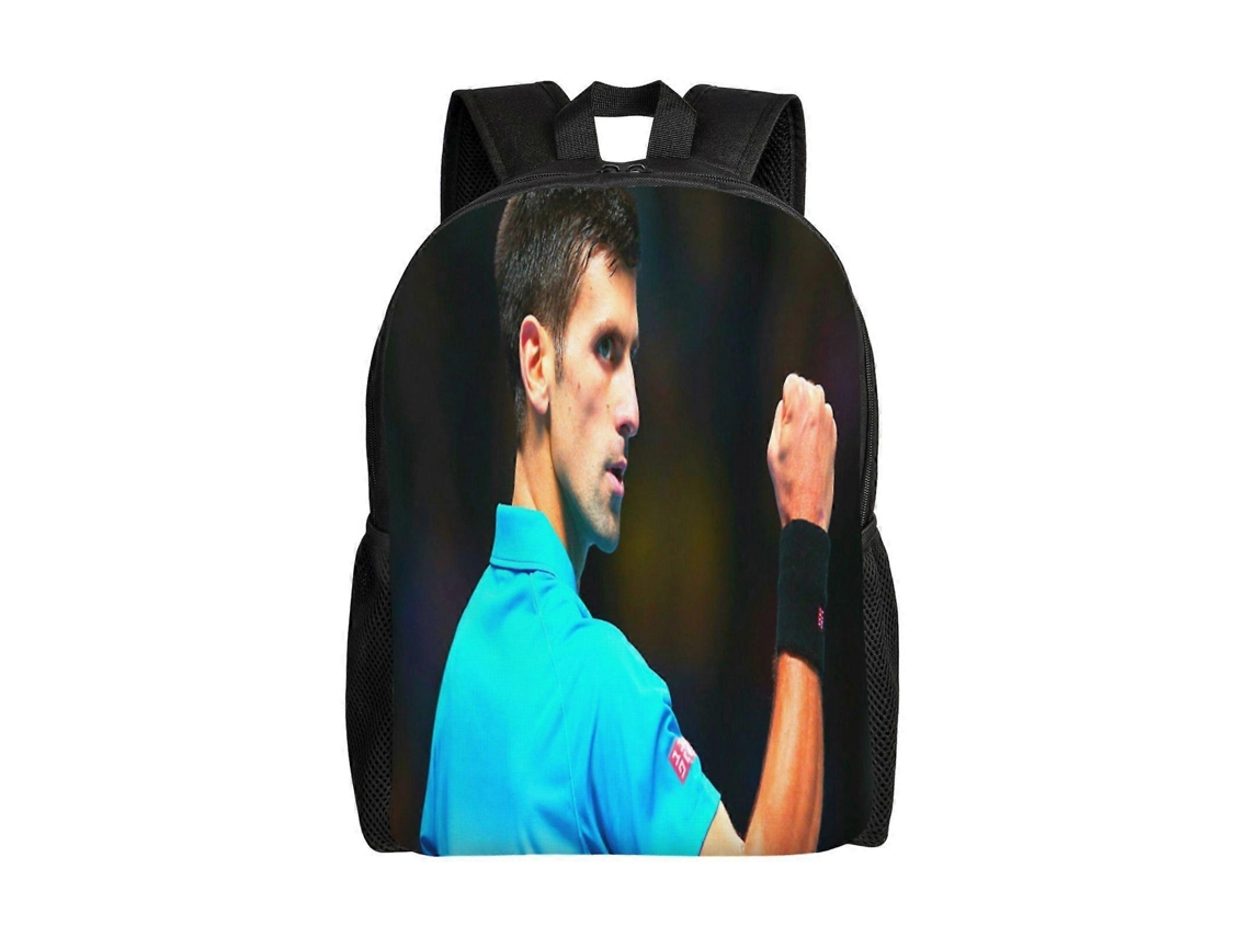 Mochila Novak Djokovic D126 Para Estudantes, Resistente E Leve, Impermeável E Com Alça De Ombro Respirável V126