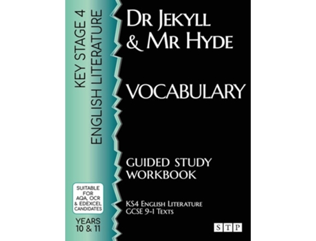 Livro Dr Jekyll and Mr Hyde Vocabulary Guided Study Workbook de STP Books (Inglês)