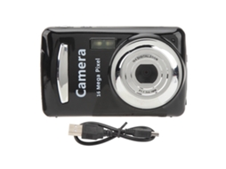 Câmera Compacta Inf Com Zoom Óptico De 16x, Sensor De 16 Mp E Lcd De 2,4 Brilvibera