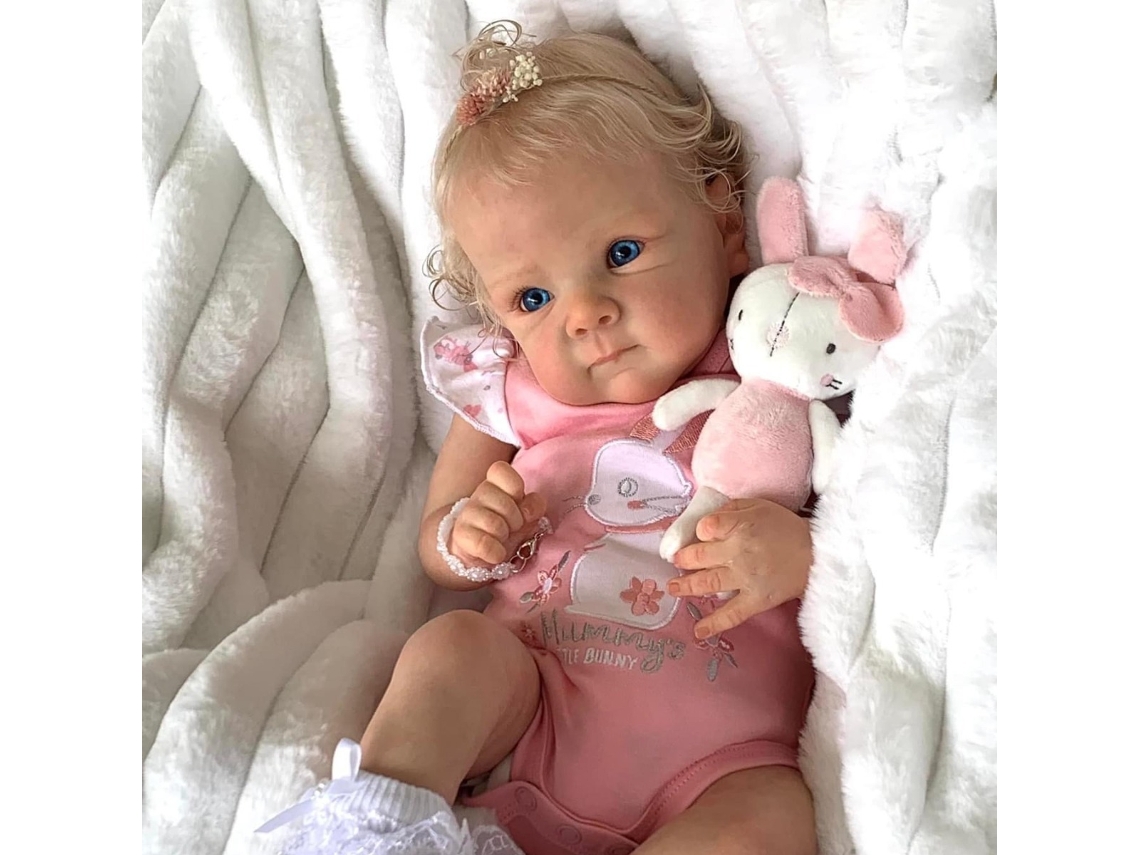 Boneca De Nascimento De Bebê Simulada De 18 Polegadas