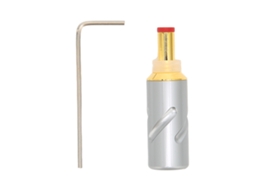 Conectores Dc (conectividade Profissional, Placagem De Ouro 24k)
