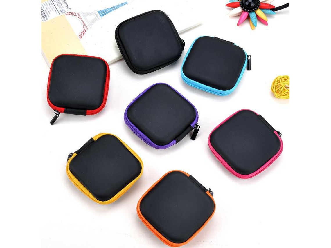 Peças Em Estojo Para Fones De Ouvido Ear Bud Mini Bolsa De Armazenamento Brilvibera