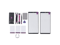 Aetheria 2pcs Tela de Vidro Externo Frontal para Galaxy Note 9 com Kit de Ferramentas de Reparo Oca