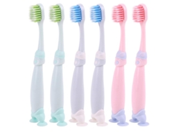 6Pcs Escova de Dentes com Cerdas ALLINLESS