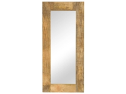 Mirror, Mirrors Vidaxl Marrom Madeira (50 X 110 Cm)
