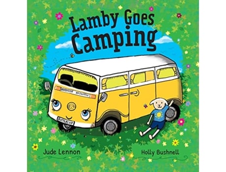 Livro Lamby Goes Camping de Miss Jude Lennon (Inglês)