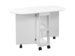 Mesa centro retrátil S/MARCA com compartimento oculto, prateleira (100x45x50,5cm)