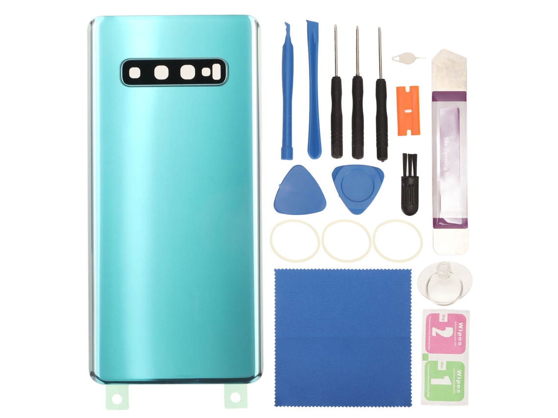 Tampa de Bateria de Vidro para Samsung Galaxy S10 Plus G975 EOOCOO