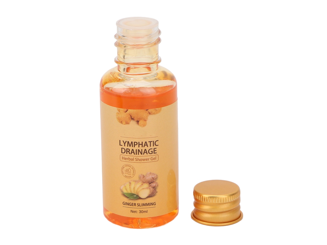 Gel De Ducha De Gengibre Para Hidratação, Massagem E Drenagem Linfática