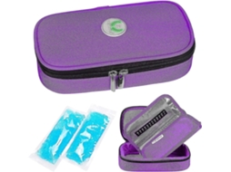 Lurelia Bolsa Térmica Para Insulina Isolado Portátil Roxo V1505