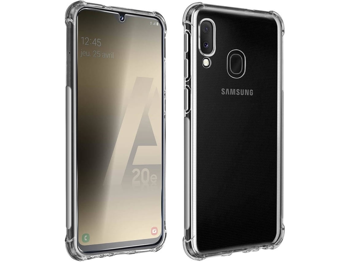 Capa E Película De Vidro Temperado Samsung Galaxy A20e Ushion Pack-prems-a20e Preto