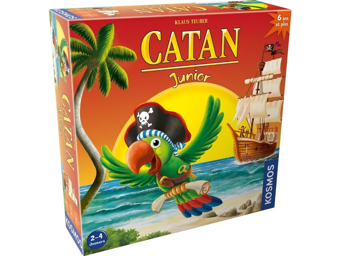 Jogo Coletivo ASMODEE Catan Junior (Idade Mínima Recomendada: 6 anos - Versão em Francês)