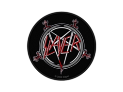 Emblema de Coser ROCK OFF Slayer Pentagram