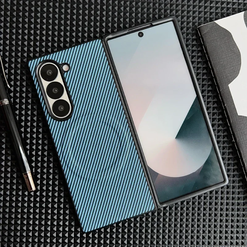 (azul, Galaxy Z Fold3 5g) Capa Magnética Ultrafina Com Suporte Para Carregamento Sem Fio Magsafe